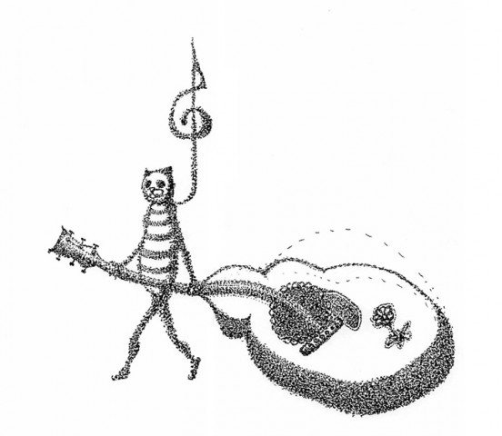 ぎたーひきずりぱんだ